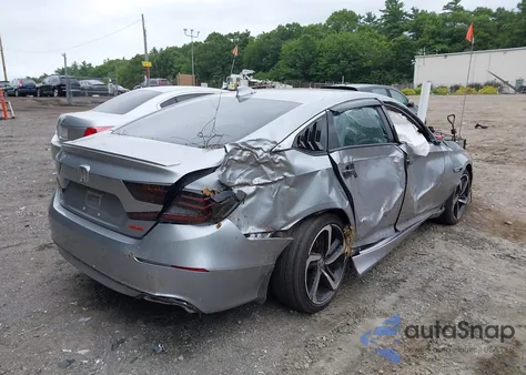 2018 Honda Accord Sport из США, поврежденный, VIN 1HGCV1F38JA1092